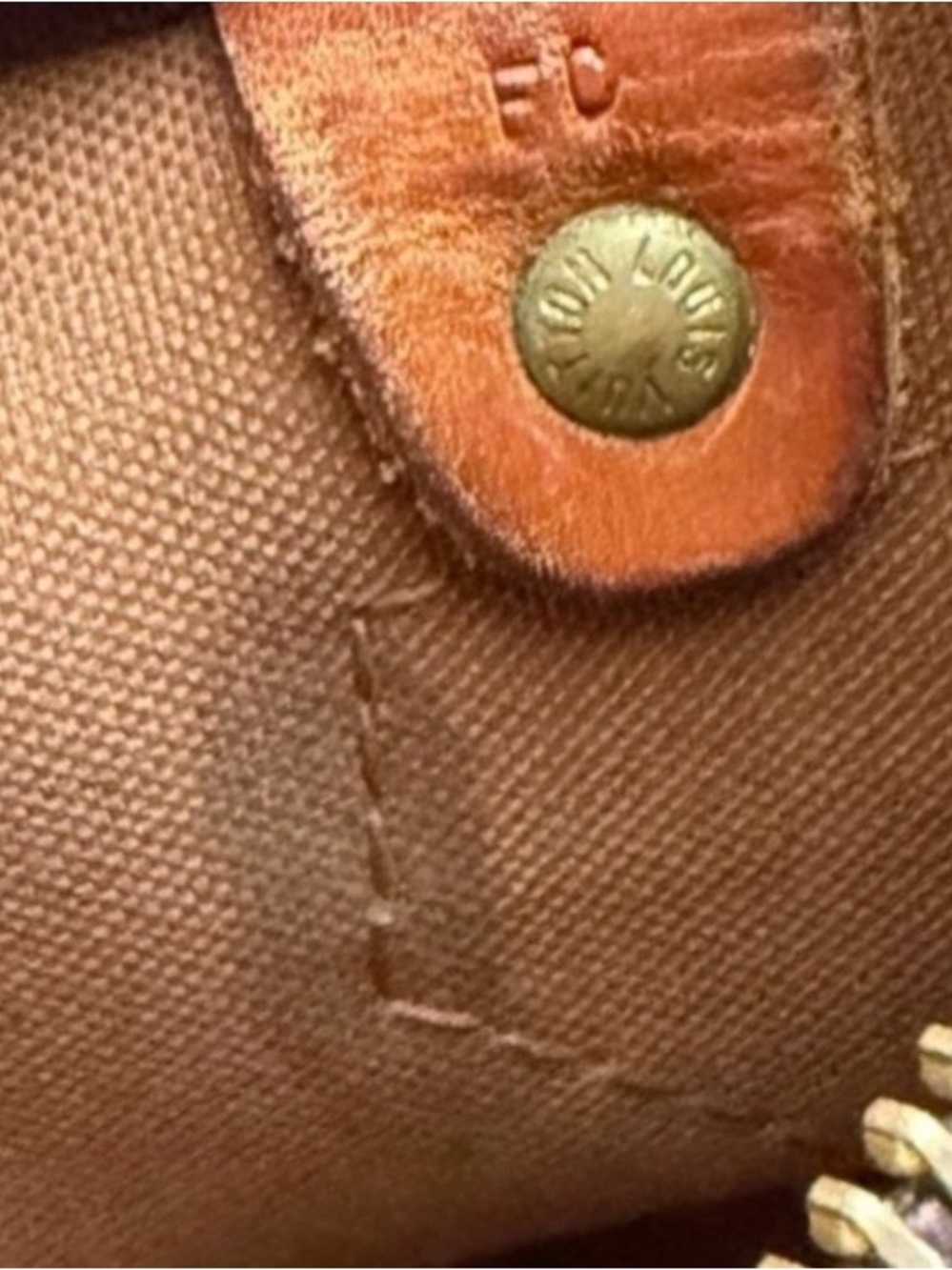 🔥LAST DROP🔥Louis Vuitton Speedy 30 Brown Monogram Satchel - Picture 11 of 13